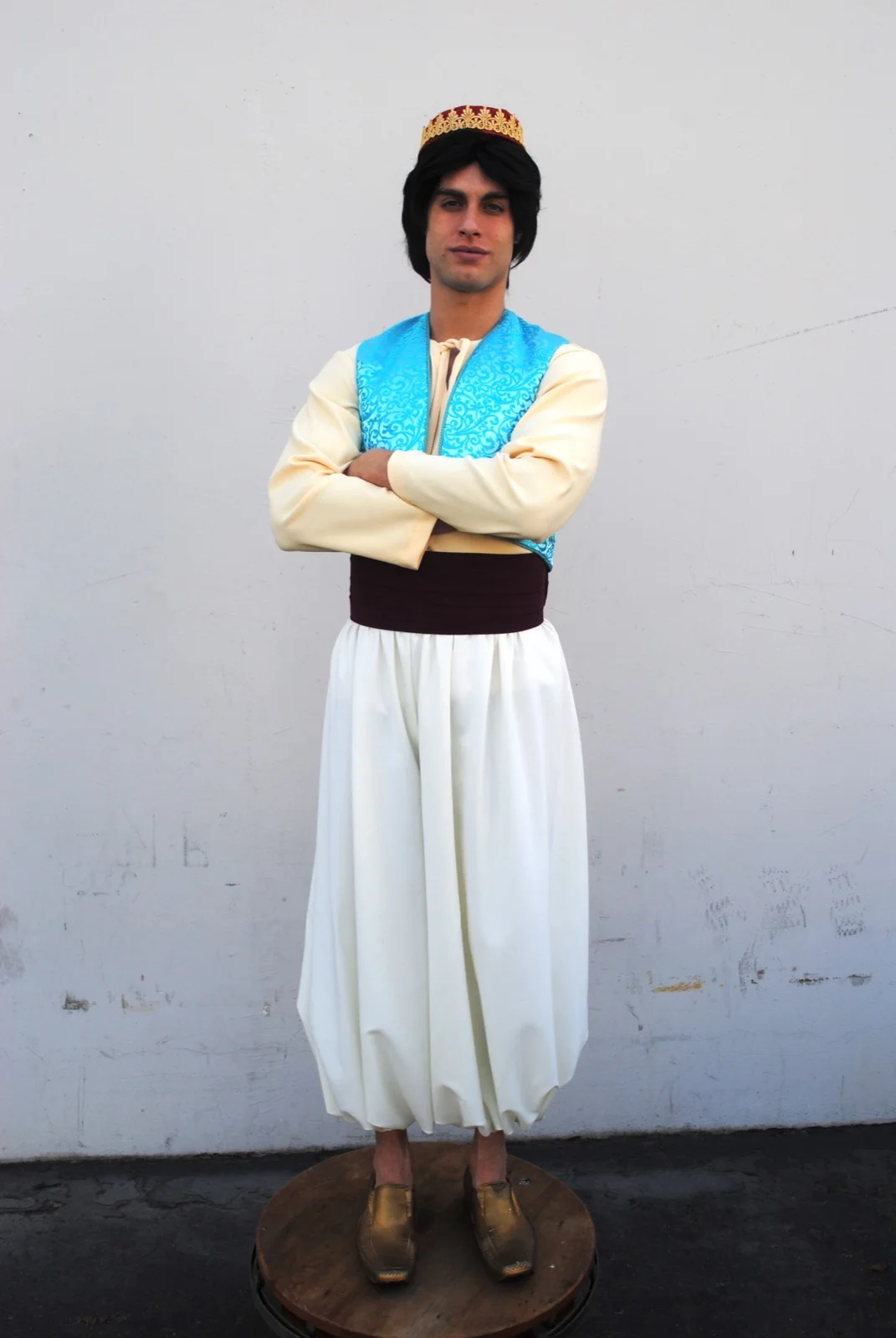 Arabian Prince party character in Orange County