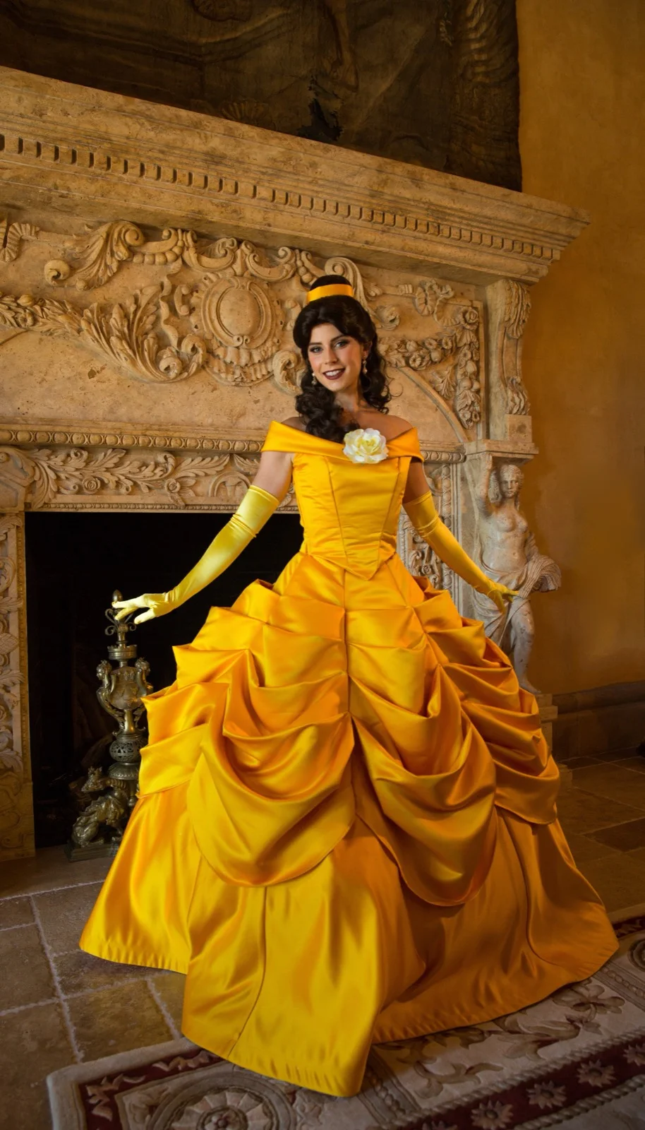 Bookish Princess party character in Orange County
