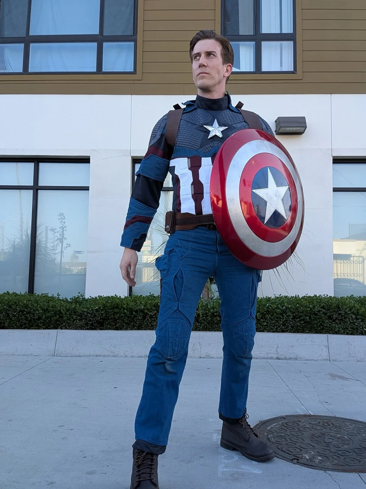 American Hero party character in Orange County