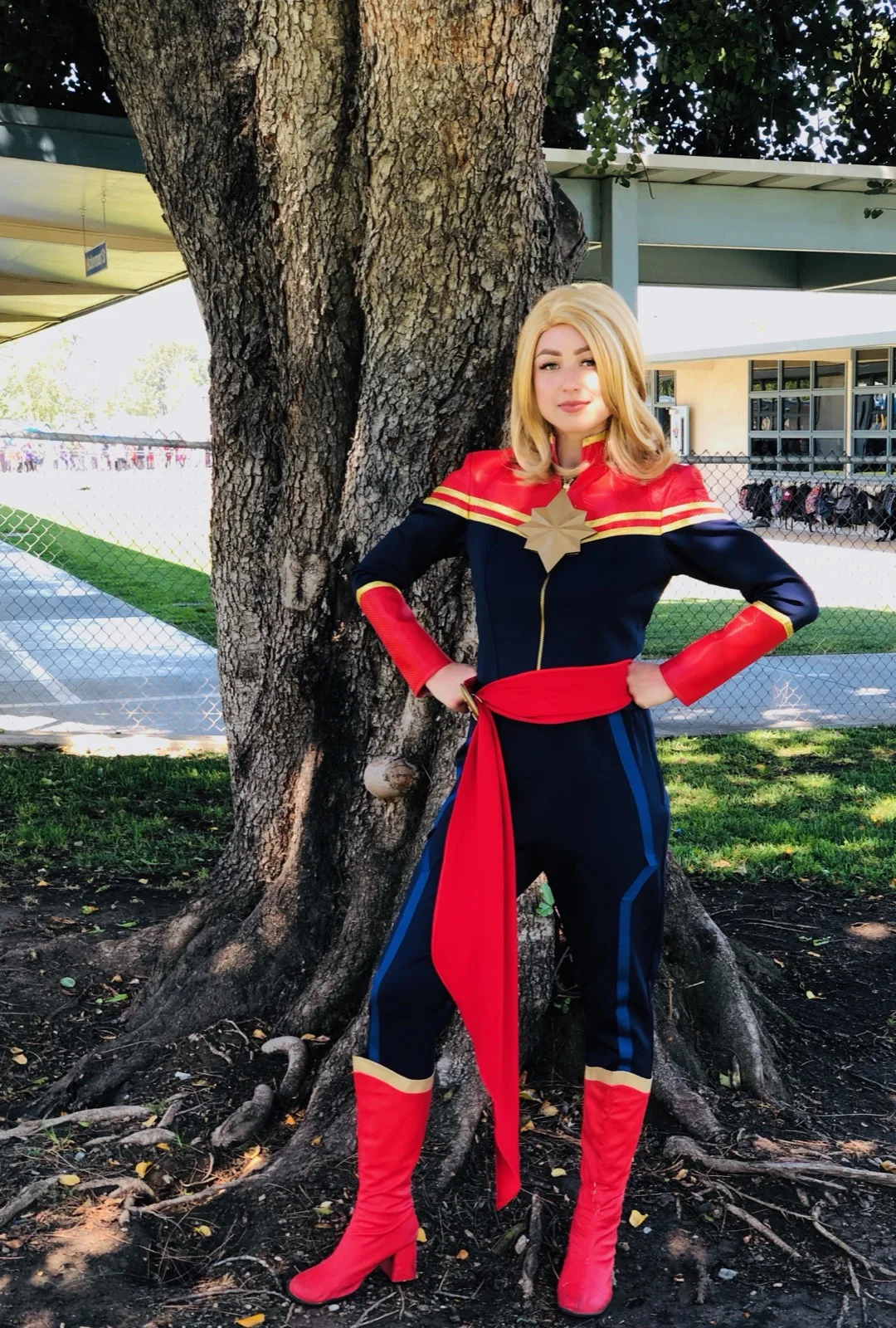 Captain Hero party character in Orange County