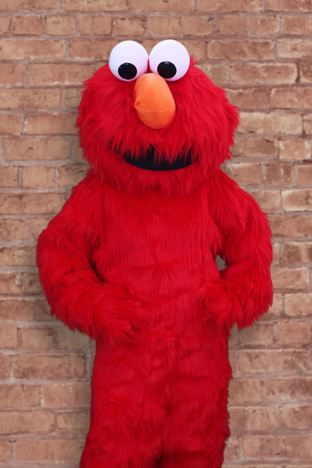 Red Monster party character in Orange County