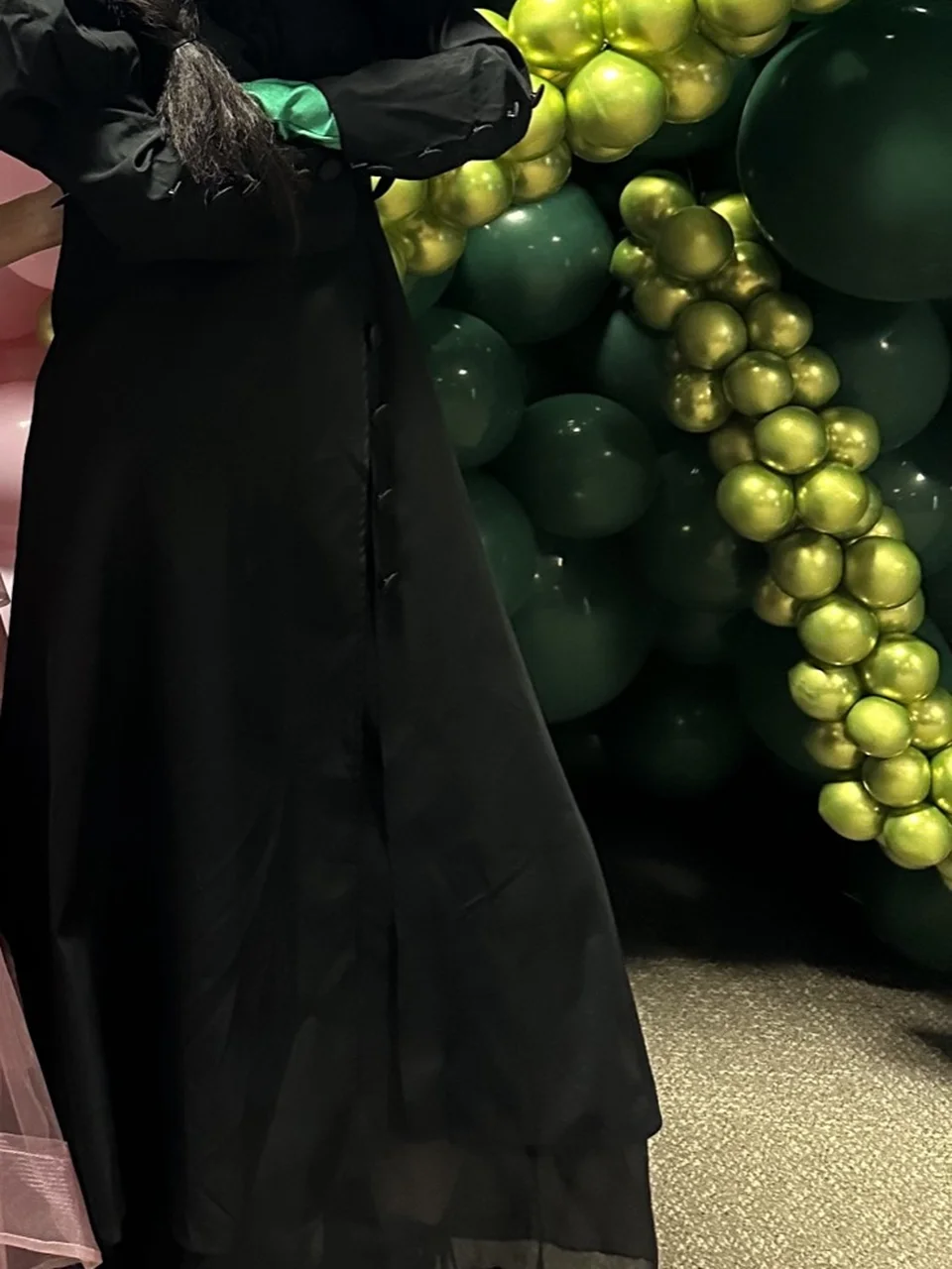Emerald Witch party character in Orange County