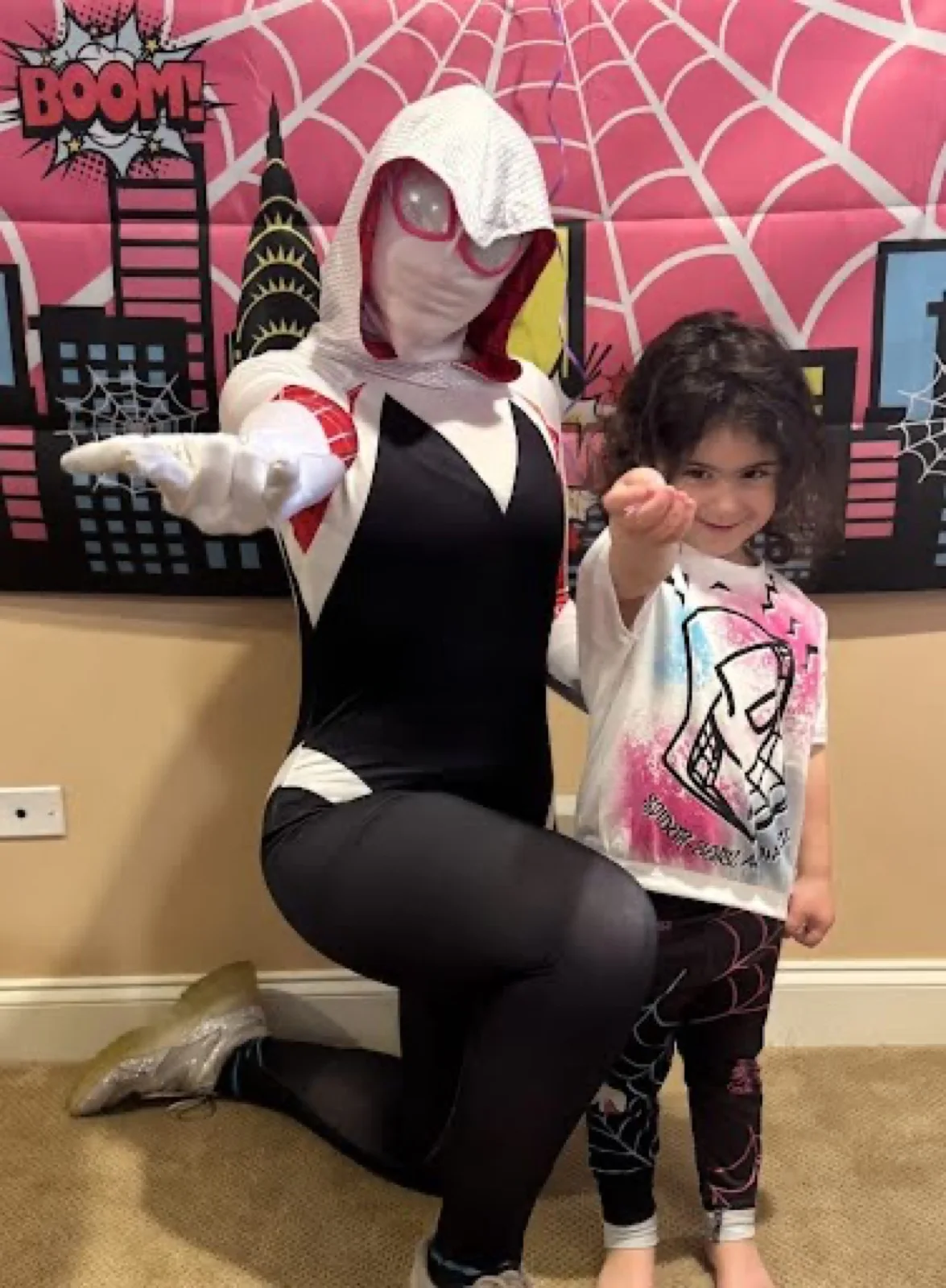 Web Heroine party character in Orange County