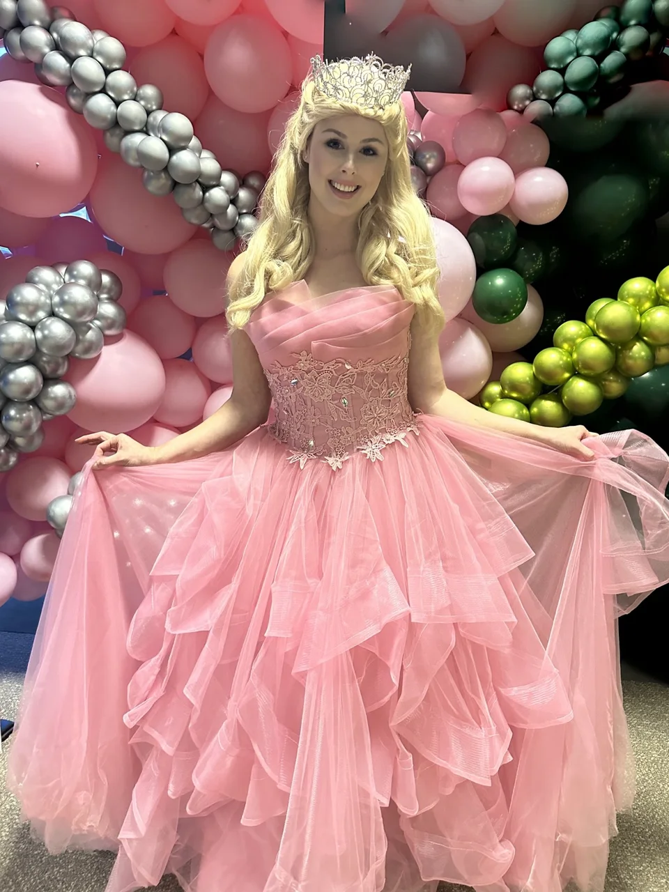 Bubble Witch party character in Orange County