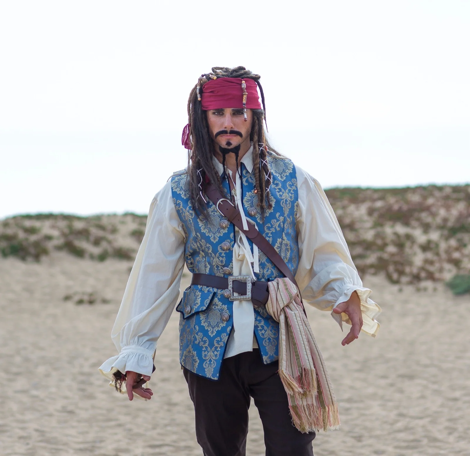 Pirate party character in Orange County
