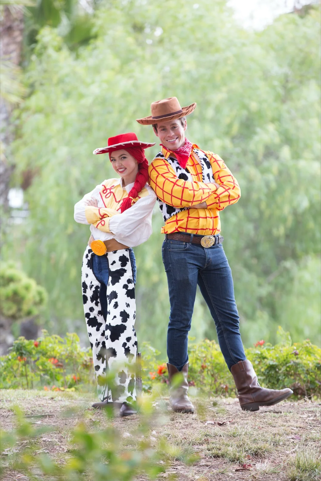 Cow Girl party character in Orange County