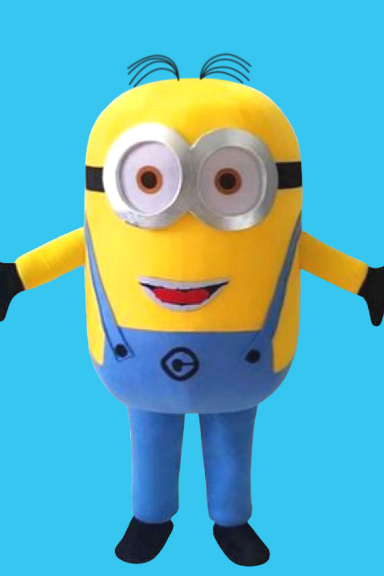 Little Yellow Helper party character in Orange County