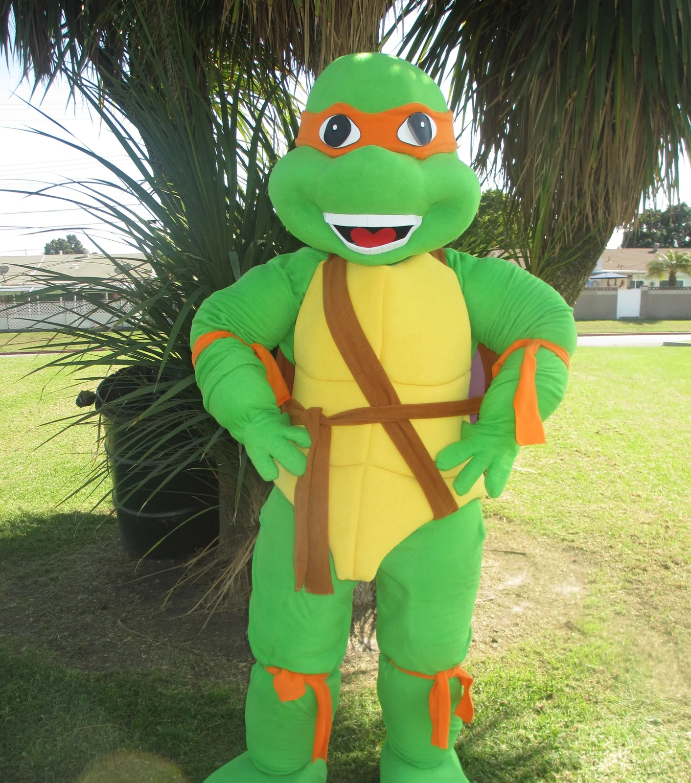 Ninja Character party character in Orange County