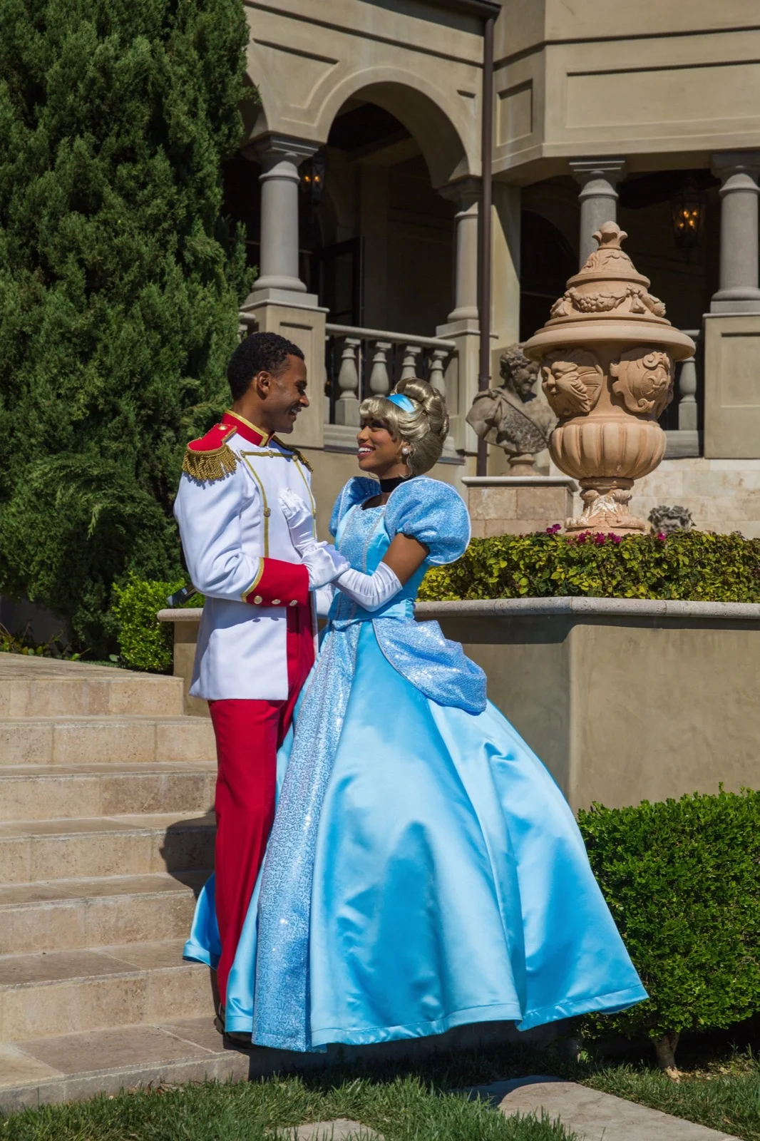 Prince Charming party character in Orange County