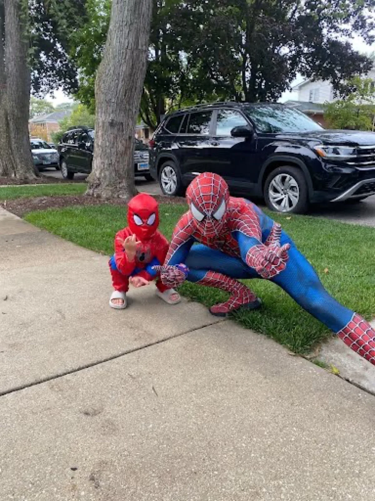 Spider Character party character in Orange County