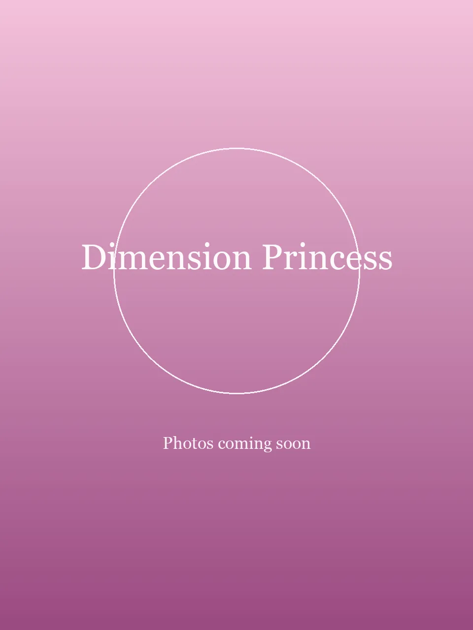 Dimension Princess party character in Orange County