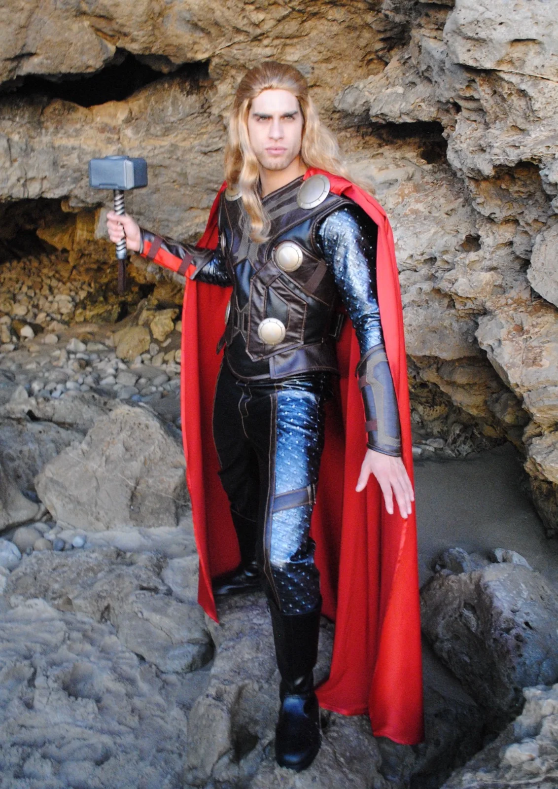 Thunder Hero party character in Orange County