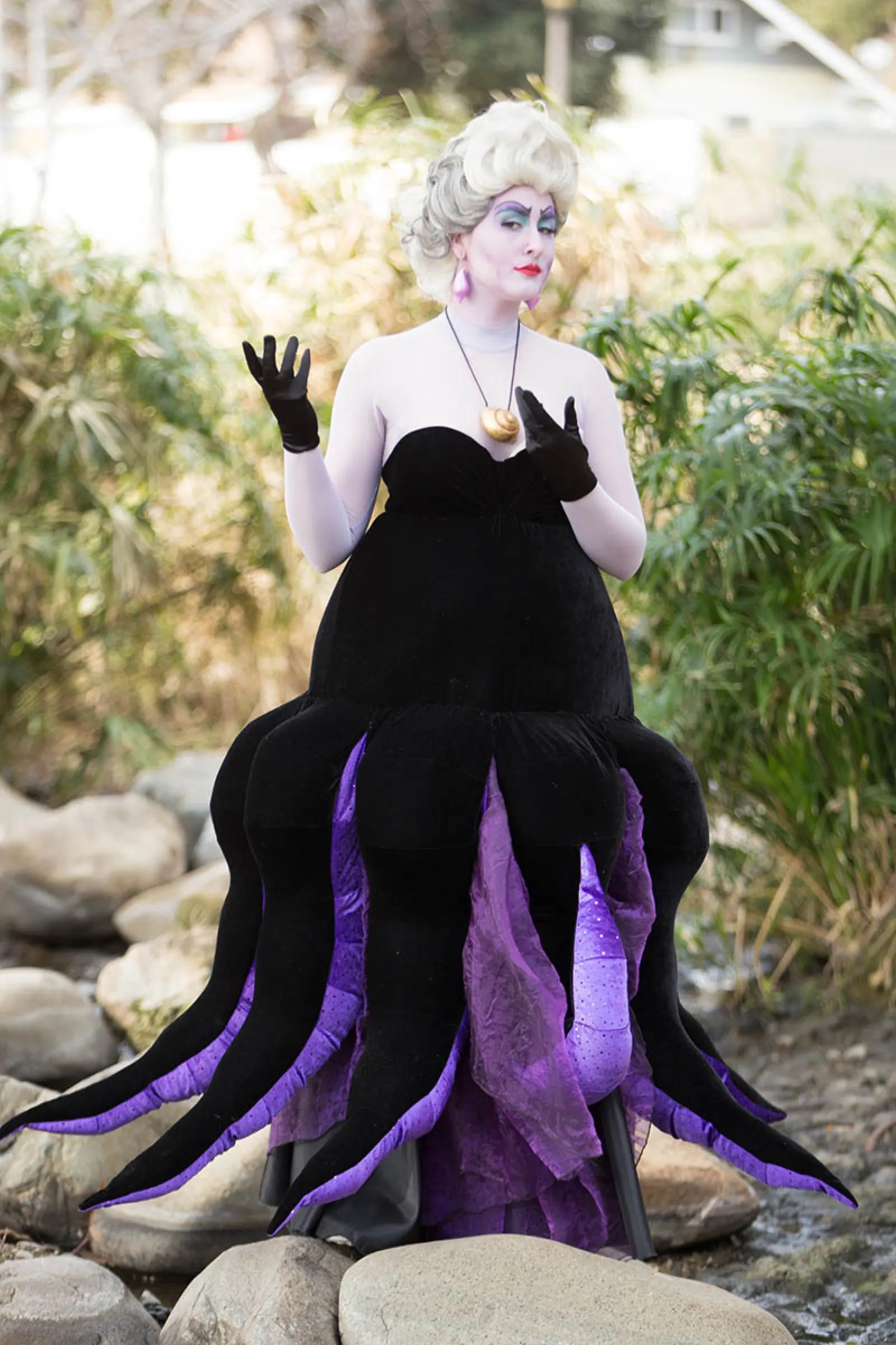 Sea Witch party character in Orange County
