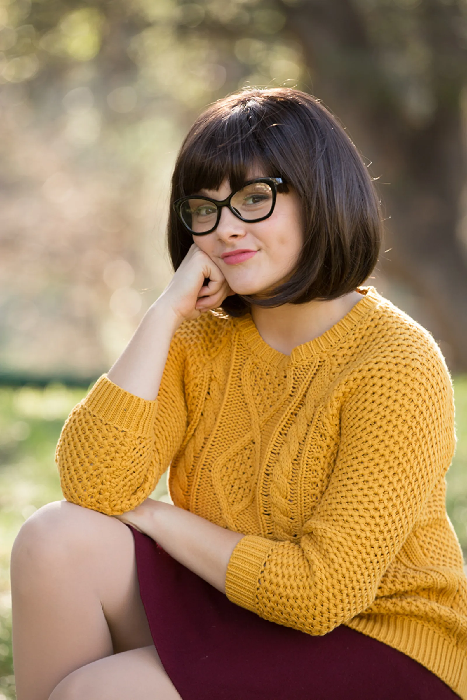 Brainy Sleuth party character in Orange County