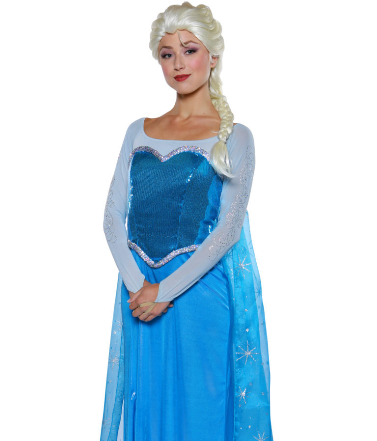 Elsa party character for kids in orange county